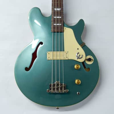 Epiphone Jack Casady Signature Bass with Laurel Fretboard - Faded Pelham Blue image 1