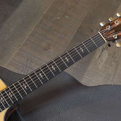 Unplayed! 2014 Taylor Custom GA Madagascar Ebony European Spruce Acoustic Guitar Natural + OHSC image 7