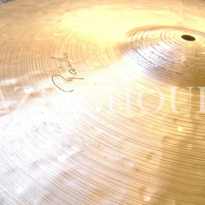 ORIGINAL ETCHED LOGO Paiste Traditional 20" Medium Ride EXCD! 2214 Grams! image 6
