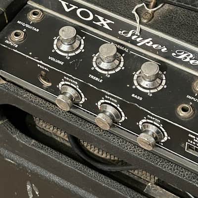 1968 Vox V1083 Berkeley III Super Reverb 2-Channel 35-Watt 2x10" Piggyback Guitar Amp, Serviced and Sounding Great! image 7