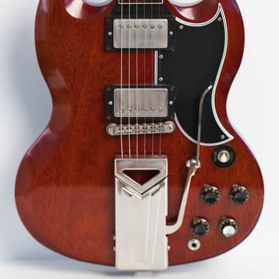 Gibson Custom Shop 60th Anniversary '61 Les Paul SG Standard 2021 - Cherry Red image 2
