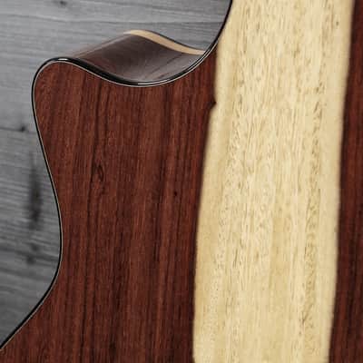 Taylor Custom GA NAMM #B5039 Royal Katalox Ebony / Torrified Spruce Guitar image 6