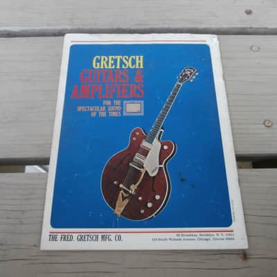 Vintage 1965 Gretsch Guitars & Amplifiers Catalog #32! Chet Atkins, White Falcon! Case Candy! image 16