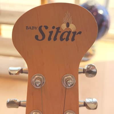 Jerry Jones Baby Sitar - Coral image 7