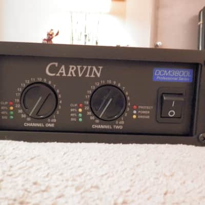 Carvin DCM 3800 L Power Amp 2017 Black image 2