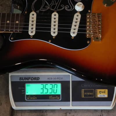 Fender Custom shop SRV Signature Nos Sunburst 2019 image 12