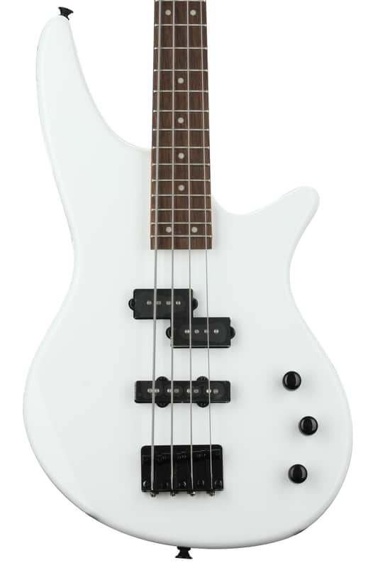 Jackson JS Series Spectra Bass JS2, Snow White, Laurel Fingerboard image 1