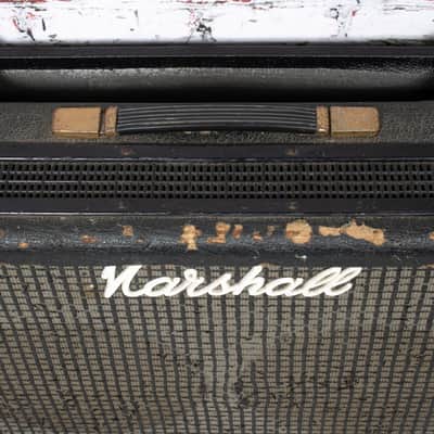 Marshall 1975 Modified Guitar Amplifier Cabinet Converted 2100 w/Original Celestion G12 Blackback Speakers & Original Panels Included VINTAGE image 11