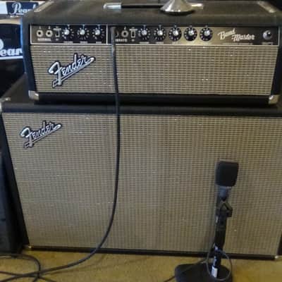 Fender Bandmaster 40-Watt 2-Channel Amp 1963 - 1967 - Black Panel w/2x12 cab image 9