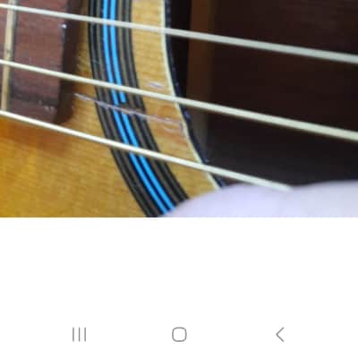National  Acoustic Dreadnought Guitar refurbished by Logtown Guitar 1960's Natural image 16