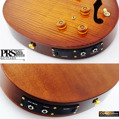 Paul Reed Smith Singlecut Hollowbody I with Artist Package & Piezo, 2008 Violin Amber Near Mint! image 13