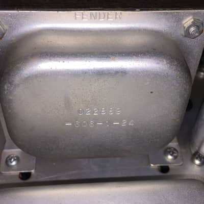 Fender Twin Reverb 1971 - Silver Face No Master - Europe Transf. 110-220 Volts imagen 10