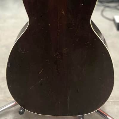 Lyon & Healy Parlor Guitar 1890 Natural - Fit perfectly with a New Guardian CG 018 TP Parlor Case image 3