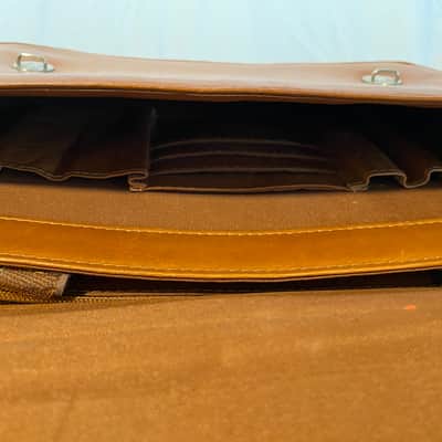 Fender Custom Shop 2008 Leather Briefcase/Satchel VERY RARE image 6