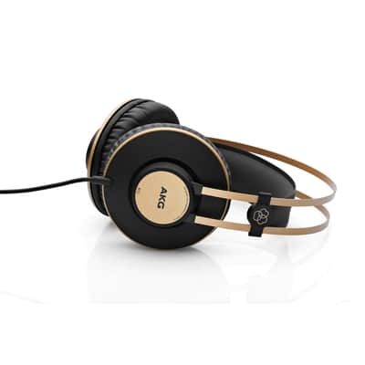 AKG K92 Closed-Back Over-Ear Studio Headphones Black/Gold image 5
