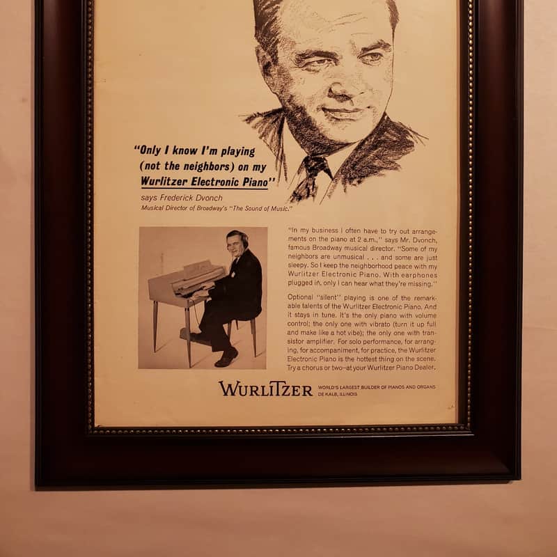 1963 Wurlitzer Frederick Dvonch Bw