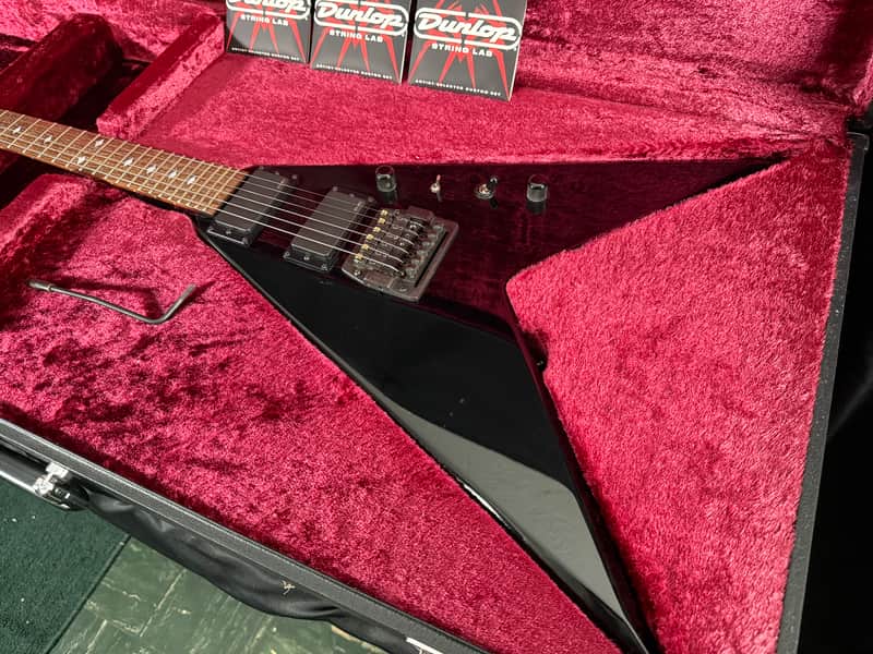 1990s ESP V Kerry King KKV - Black - SLAYER! image 1