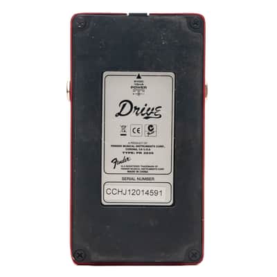 Fender - Competition Series Drive - Overdrive Effect Pedal - w/ Box - x4591 - NOS image 2