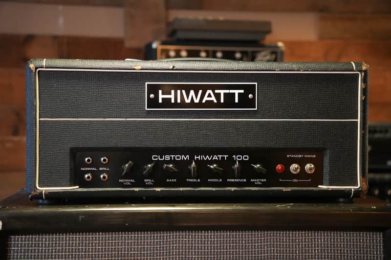 1974 Hiwatt DR103 Custom Hiwatt 100 Head image 1