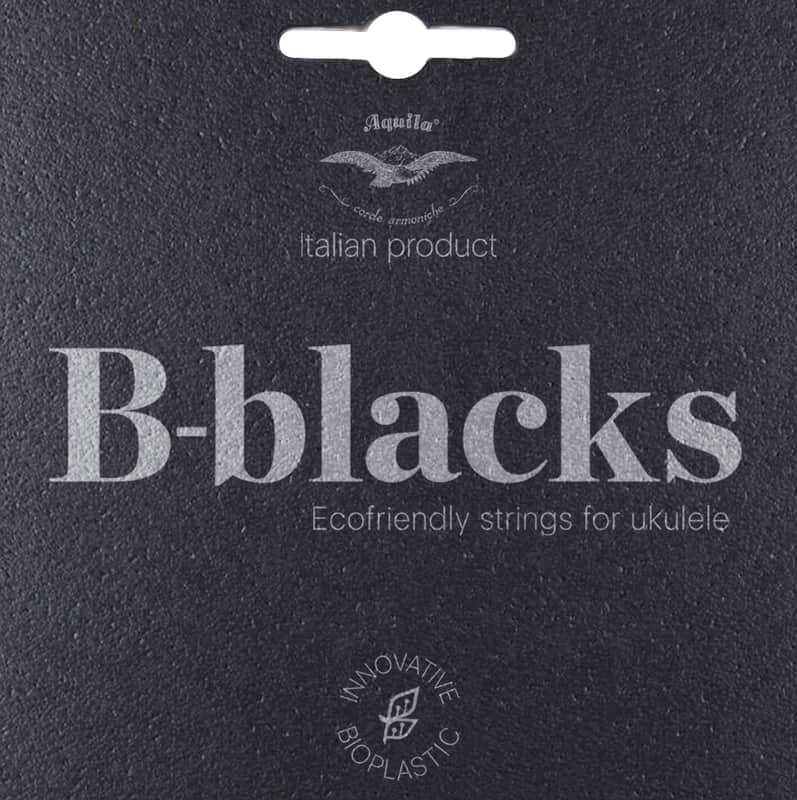 Aquila B-Blacks Ukulele Strings – Tenor High G  – 182U image 1