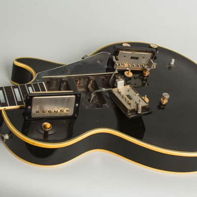 Gibson  Les Paul Custom Solid Body Electric Guitar (1960), ser. #0-6946, original black hard shell case. image 18
