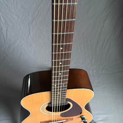 1975 Yamaha FG-110E Grand Concert with Electronics MIJ image 5