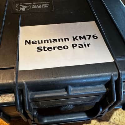Neumann KM76 Microphone Pair - Sound Amazing - Multi-Pattern KM84 - Amazing!!! image 8