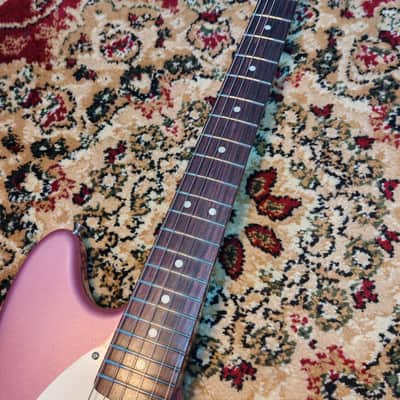 *NEW IN BOX* 2026 Fender Japan ISHIBASHI FSR Traditional II '60s Mustang, Burgundy Mist Metallic Matching Headstock, Char Homage, 6,66 lbs !! MIJ JD26 image 18