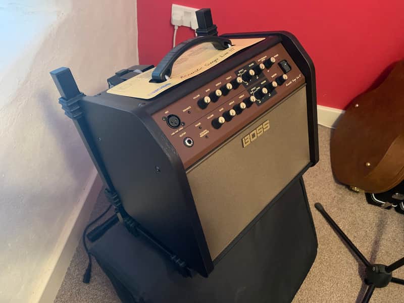 Boss ACS-LIVELT Acoustic Singer Live LT 60-Watt 1x6.5" Guitar Combo 2020 - Present - Brown image 1