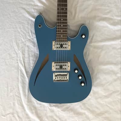 Electric Guitar - Blue Semi Hollow image 1