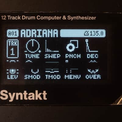 Elektron Syntakt 12 Track Drum Computer & Synthesizer 2022- Present - Black image 4