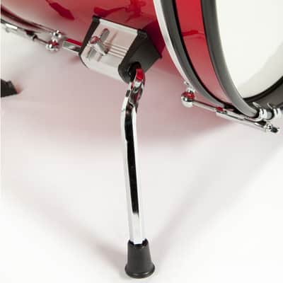 Fame JBJ1049A-R "Elias" Junior 5-Piece Drum Kit (Red) - Drum Set image 5