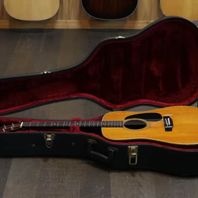 1970 Martin D-28 Dreadnought Acoustic Guitar Natural + OHSC image 21