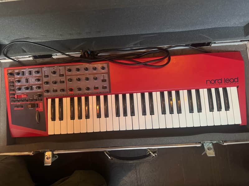 Nord Lead A1 49-Key 26-voice Polyphonic Synthesizer 2014 - 2022 - Red image 1