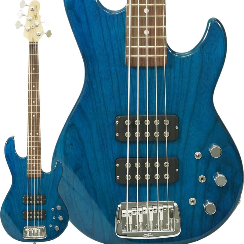 G&L USA Custom Shop L-2500 (Clear Blue/Rosewood) | Reverb