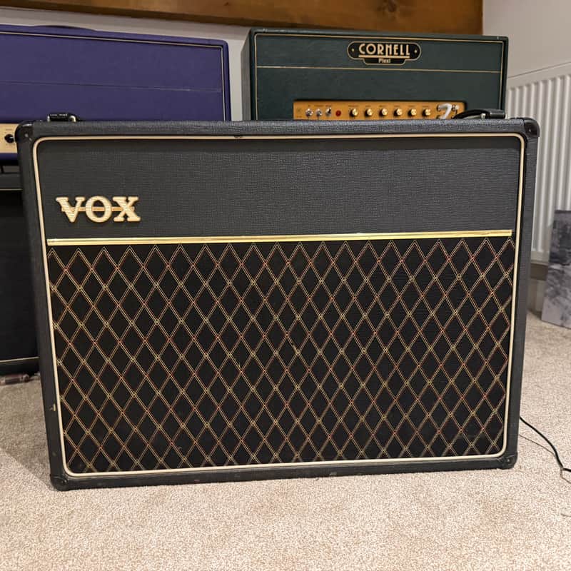 1963 – 1965 Vox AC-30/6 Twin 3-Channel 30-Watt 2×12″ Guitar Co…