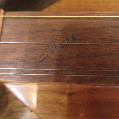 Robert Mize Hourglass Mountain Dulcimer 1982 image 10