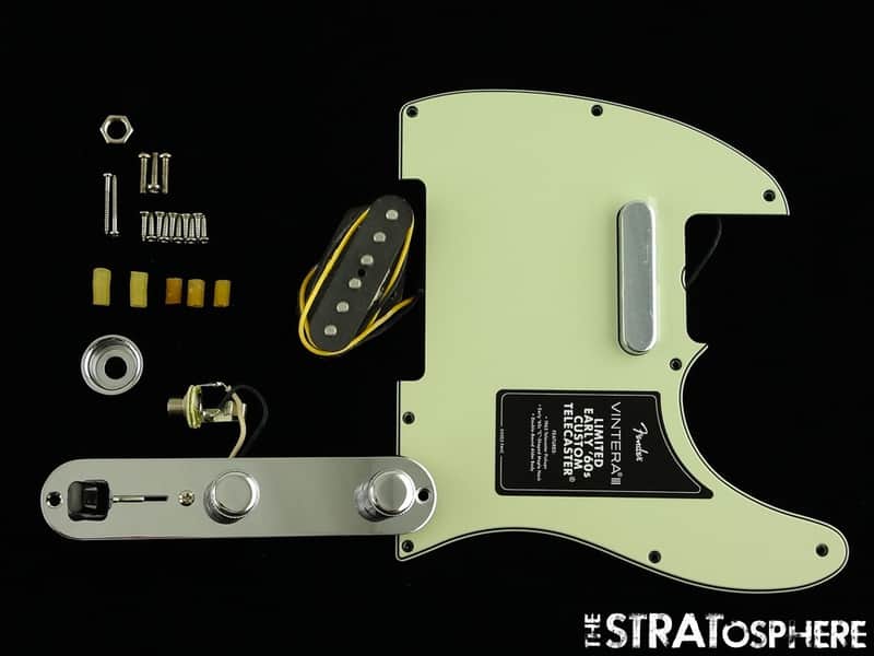 Fender LTD Vintera III Early 60s Custom Telecaster LOADED PICKGUARD 63 PU Tele image 1