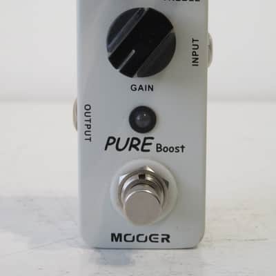Mooer Pure Boost 20Db Clean Boost Guitar Effects Pedal image 5