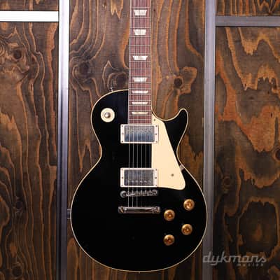 Gibson Custom 1957 Les Paul Standard All Ebony Murphy Lab Light Aged image 2