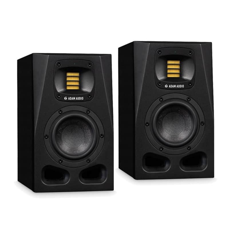 ADAM A4V (Pair) (DSP-equipped, Powered Monitor Speakers) (Sonarworks Integration, Calibration Function Compatible) (Ribbon Tweeter) (Adam) (Near-field Speakers) image 1
