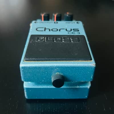 BOSS CE-3 Chorus 1983 Black Label MIJ - Made in Japan Vintage Analog image 4