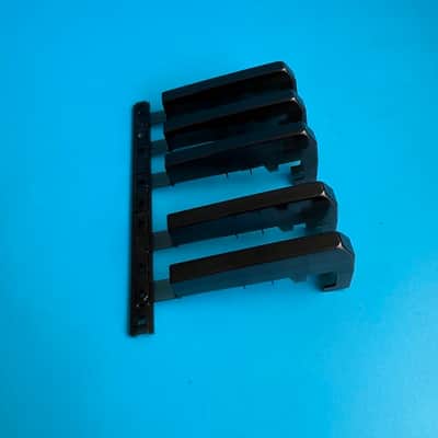 CASIO LK-100 LK-110 LK-45 Lighting Keyboard Part: Black Keys [One Octave] image 3