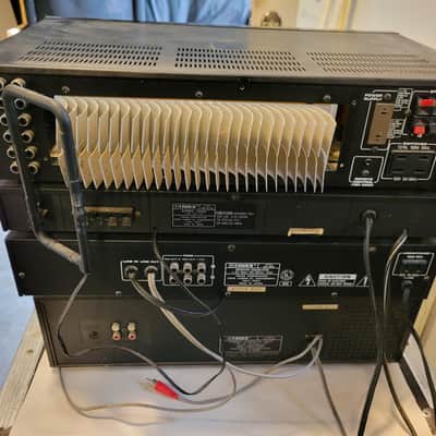 1980 Fisher Studio Standard Component Stereo System Amp, Tuner, 10 Band EQ & Double Cassette Player image 7