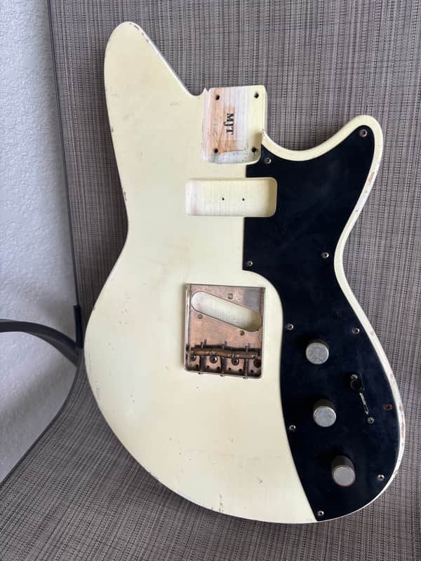 MJT Lydia Swamp Ash Body with Bridge and Wiring image 1