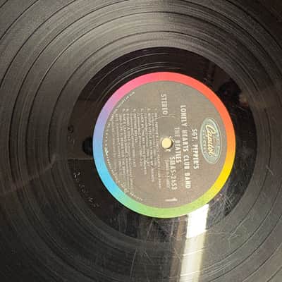 Vintage Beatles vinyl records 1964/1968 Capitol Rainbow UA Apple image 21