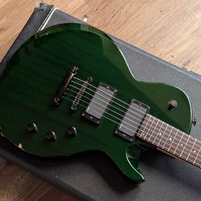 ESP The Eclipse Electric Guitar Japan Vintage Late 80s Early 90s Trans Emerald Green W/OHSC image 6