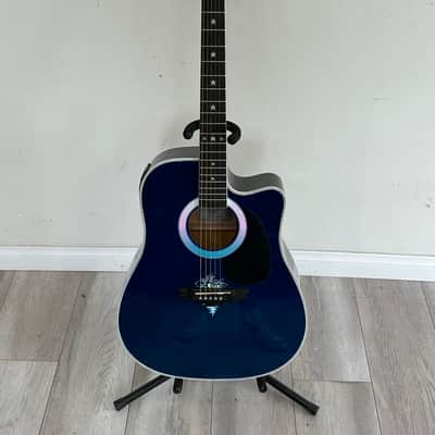 Esteban American Legacy Electric/Acoustic Guitar Fireworks Limited Edition image 1
