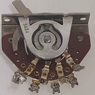 1950 CRL 1454 Fender Telecaster Stratocaster Esquire 3 way Centralab switch w/ 2 pat. # image 12