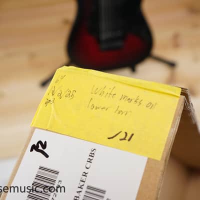 Schecter Miles Dimitri Baker-7 FR - Crimson Red Burst Satin image 15